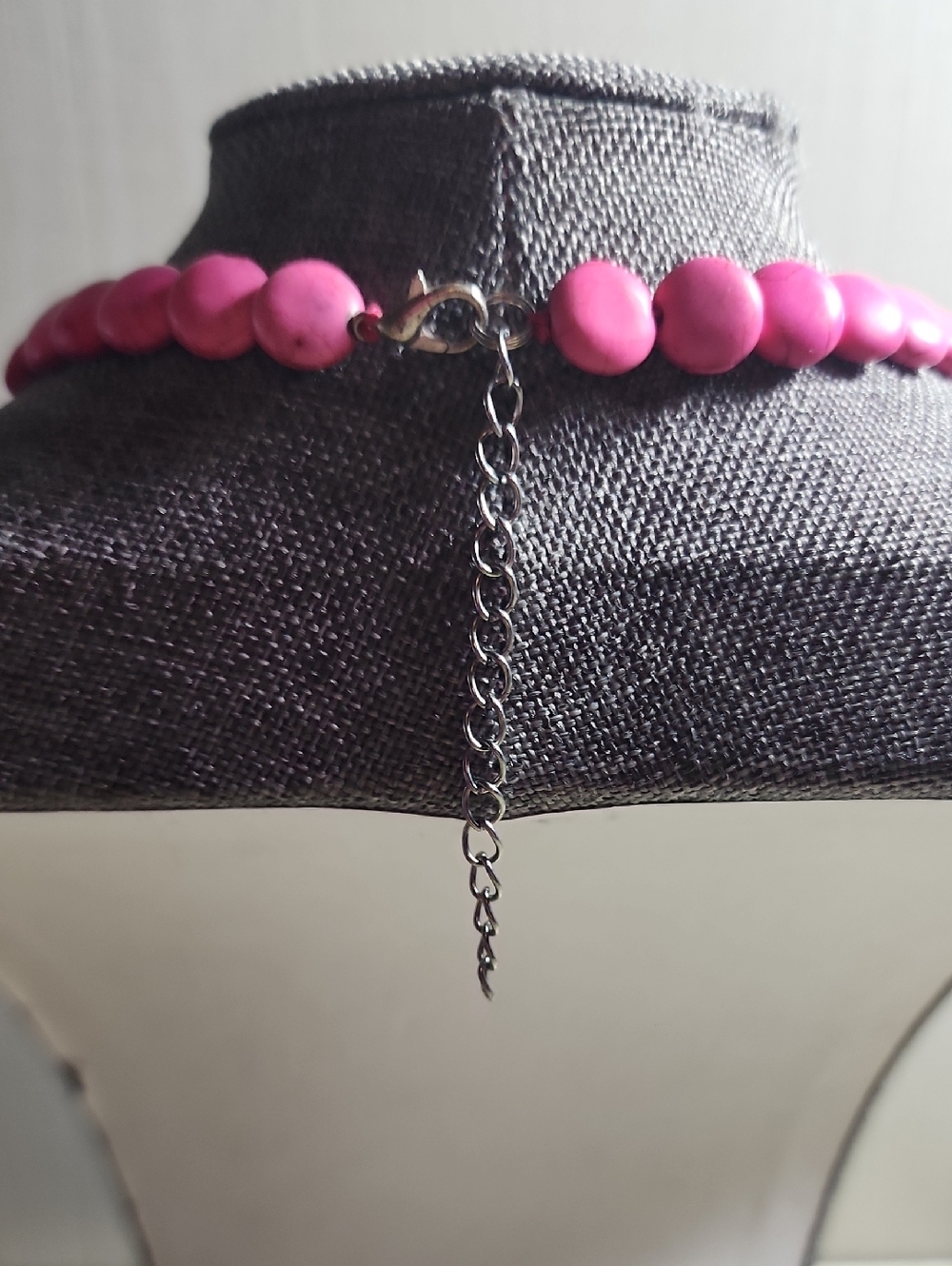 (7) Died pink howlight -handmade - Picture 2 of 2